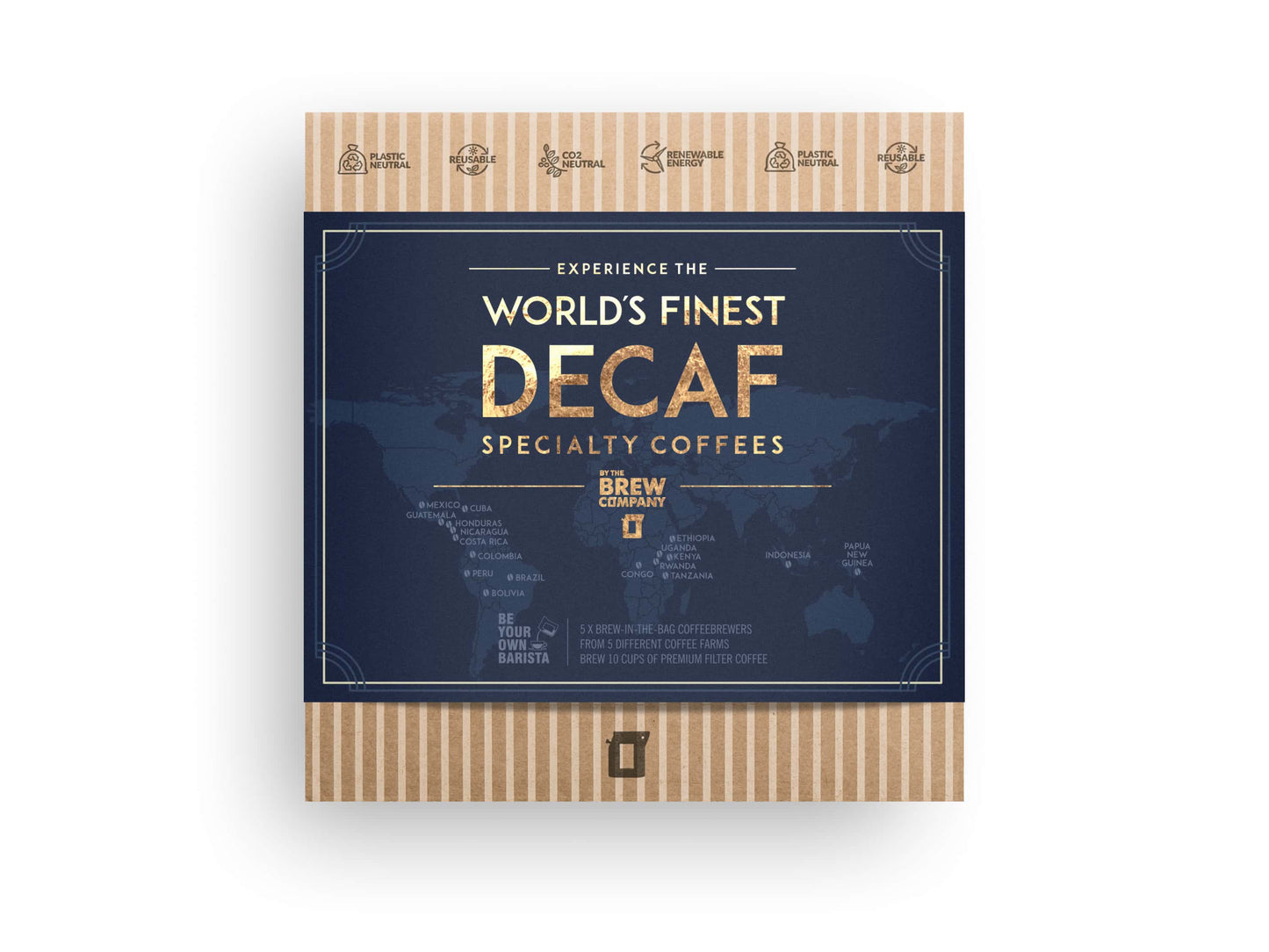 WORLD'S FINEST DECAF COFFEE GIFT BOX-0